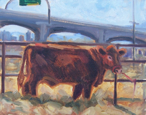 National Western Show Girl by Susan Bell