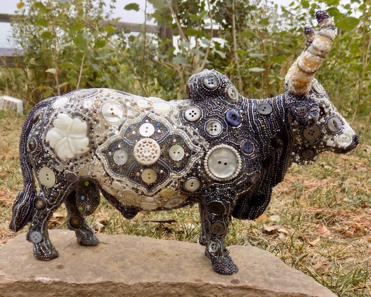 Satori. Brahma Bull by Susan Bell