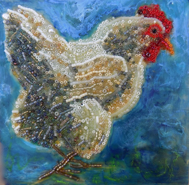 White Leghorn by Susan Bell
