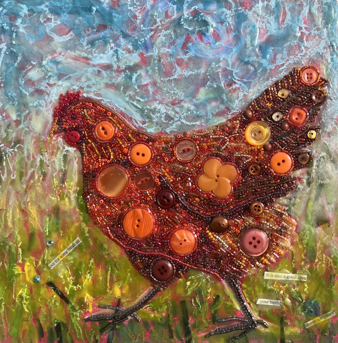 Out for fresh air by Susan Bell