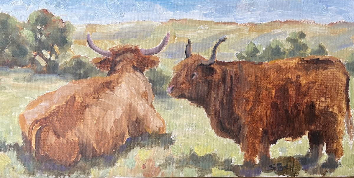 In the highlands by Susan Bell