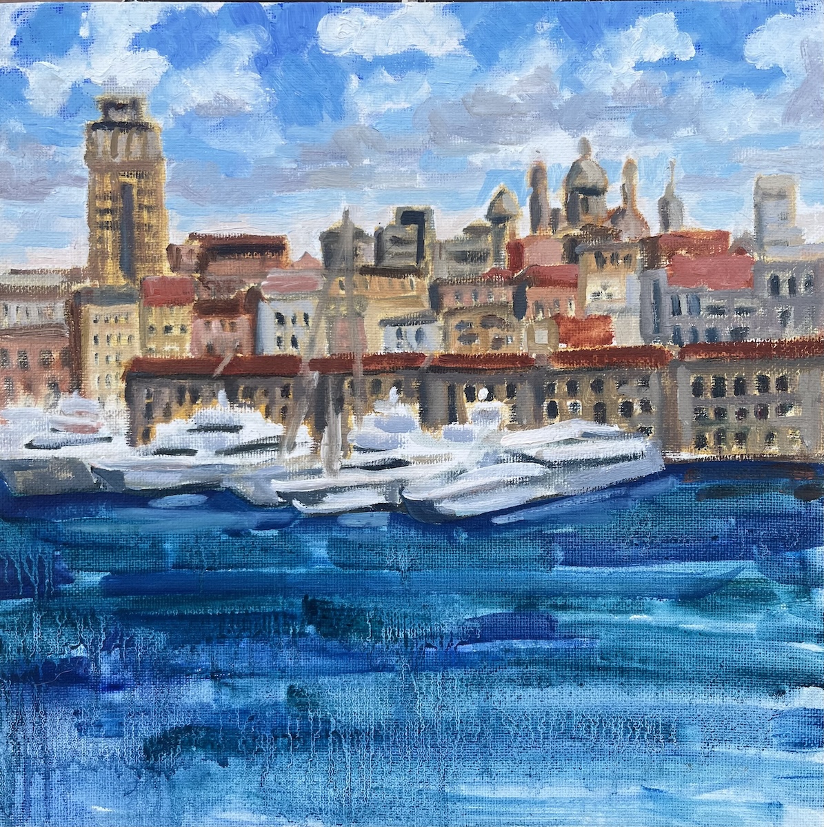 Port of Genoa by Susan Bell