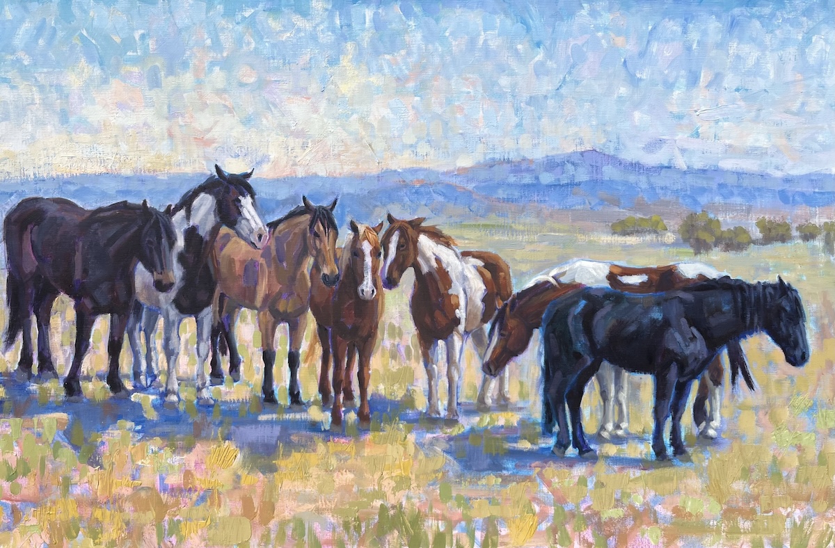 Repose of 7 by Susan Bell