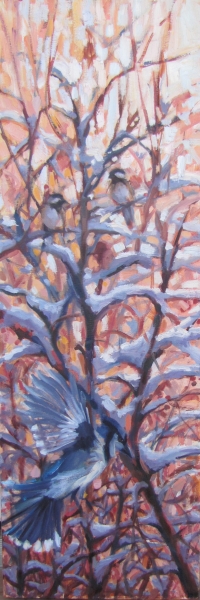 Three in a bush by Susan Bell