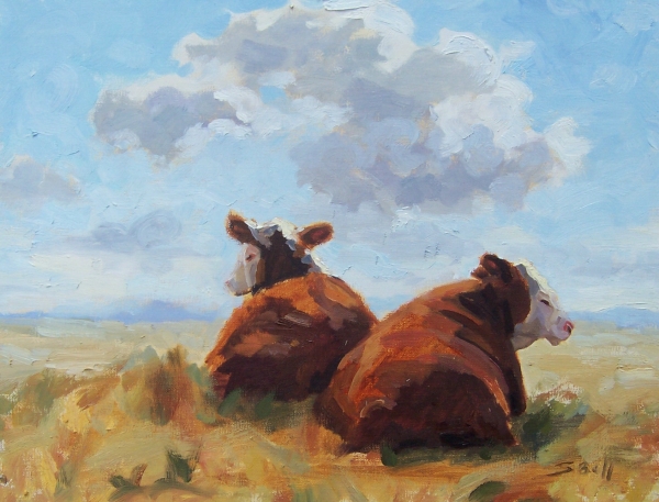 Click here to view Hereford Nap by Susan Bell