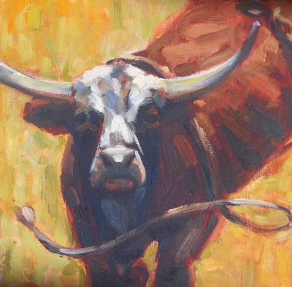 Bull Squared by Susan Bell | Cattle | 12